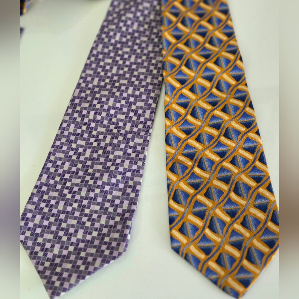 Two Geoffrey Beene Ties Like NEW